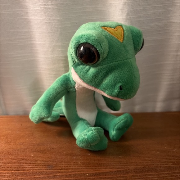 Geico Gecko Mascot Plush Stuffed Animal Lizard 6"‎ Geico Insurance Advertisement